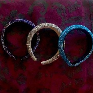 Sparkling crystal headbands